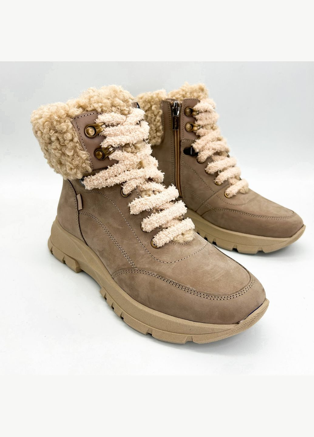 Зимние ботинки (р) нубук 0-1-1-8641 Stepter