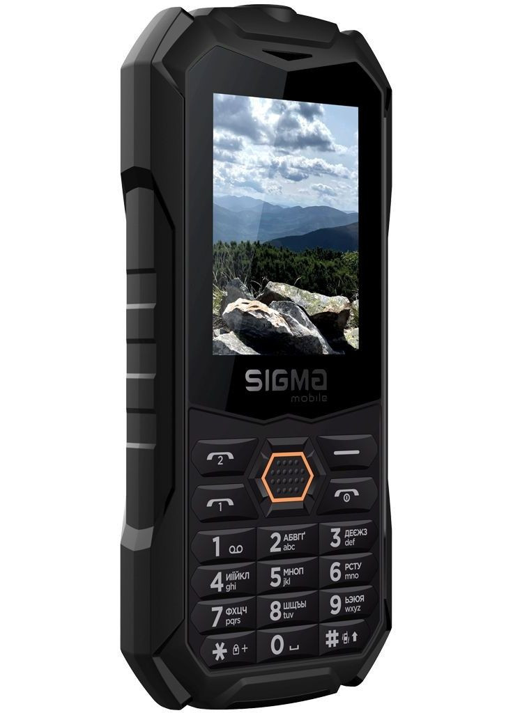 Телефон X-treme PV68 Black-orange UA UCRF Sigma (360397133)