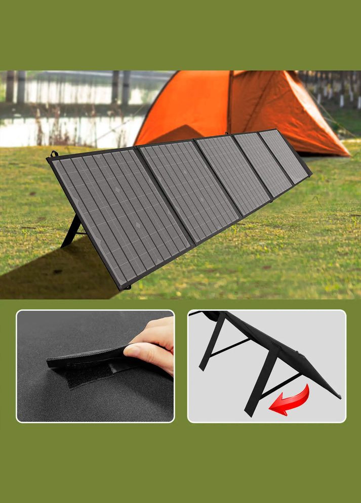 Солнечная панель 100 Вт складная BRIDNA SGR-SP100W, портативная солнечная батарея PD (327041455)