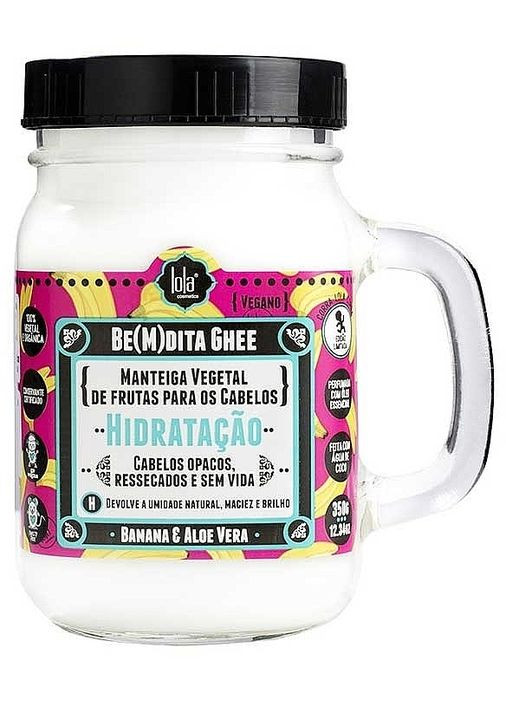 Зволожувальна маска для волосся "Банан та алое вера" Be(M)dita Ghee Banana & Aloe Vera Hydration Mask 350g (1319406-30237776) Lola From Rio (368611457)