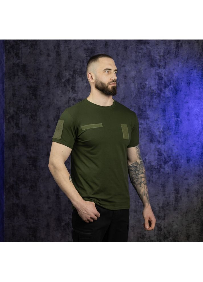 Хакі (оливкова) футболка peremoga військова хакі Pobedov
