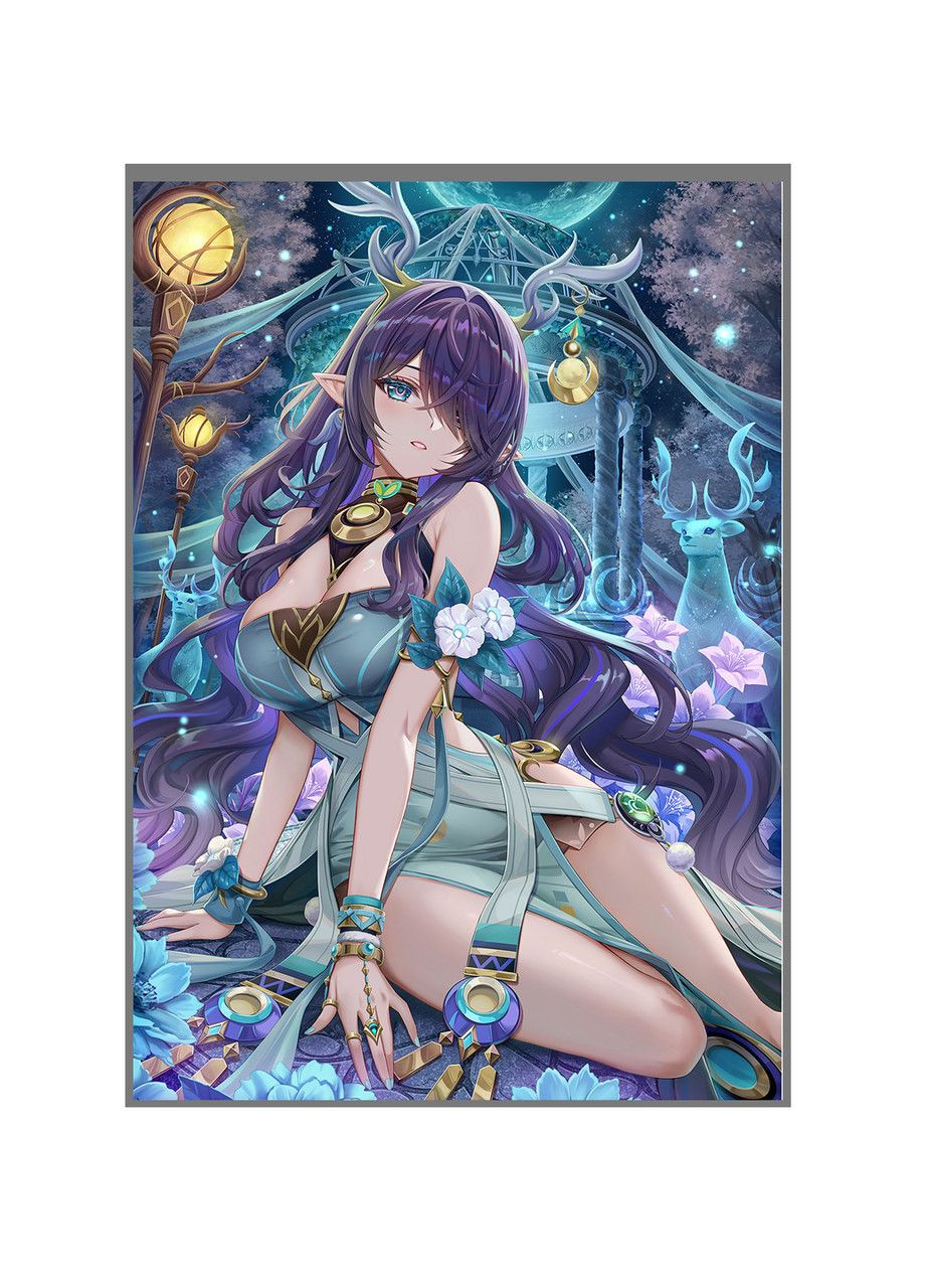 Постер плакат Лаума Геншин імпакт Genshin Impact 42х29 см А3 (poster_0856) No Brand (367182886)