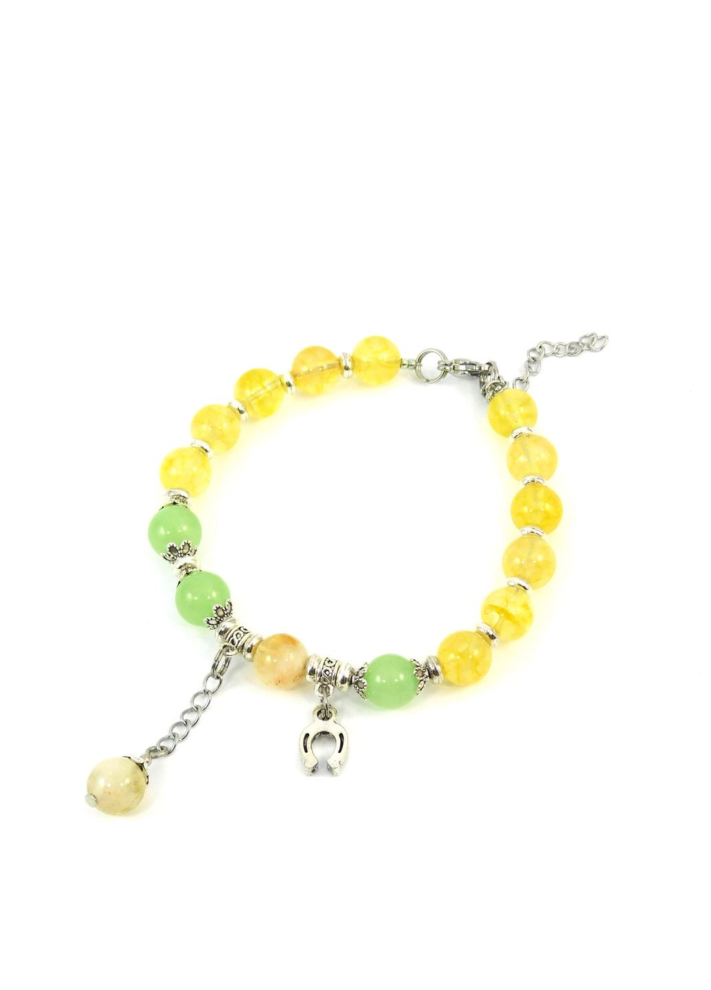 Браслет "Веснянка" Оникс, Цитрин 14 Fursa fashion (322314607)