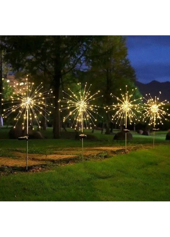 Фонарь садовый газонный на солнечной батарее Одуванчик 120 LED (2 шт в комплекте) Grant (393819629)