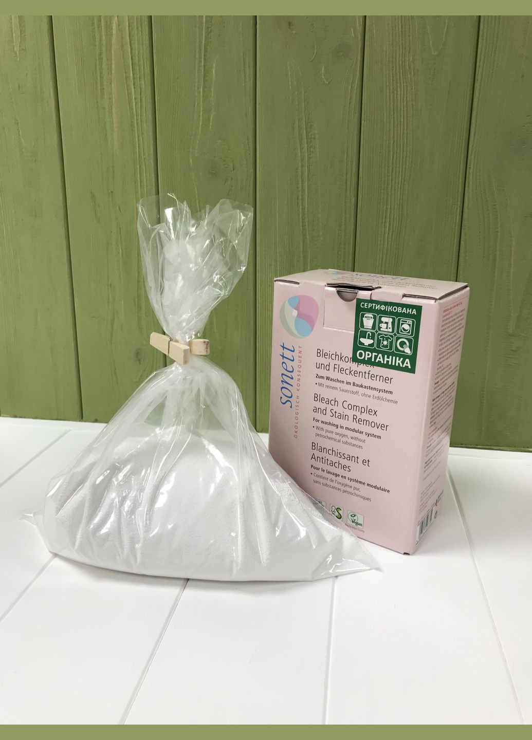 Концентрированный органический отбеливатель, 900 г Sonett GB1037 (331787601)
