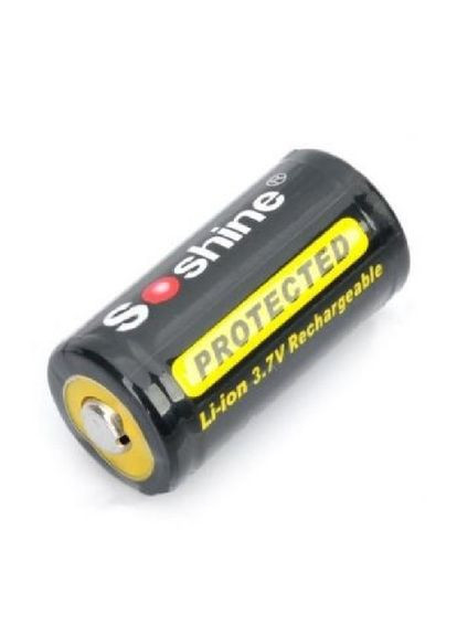 Акумулятор CR123 (16340) 3.7 V 700 mah Li-Ion з контролером Soshine (370778525)