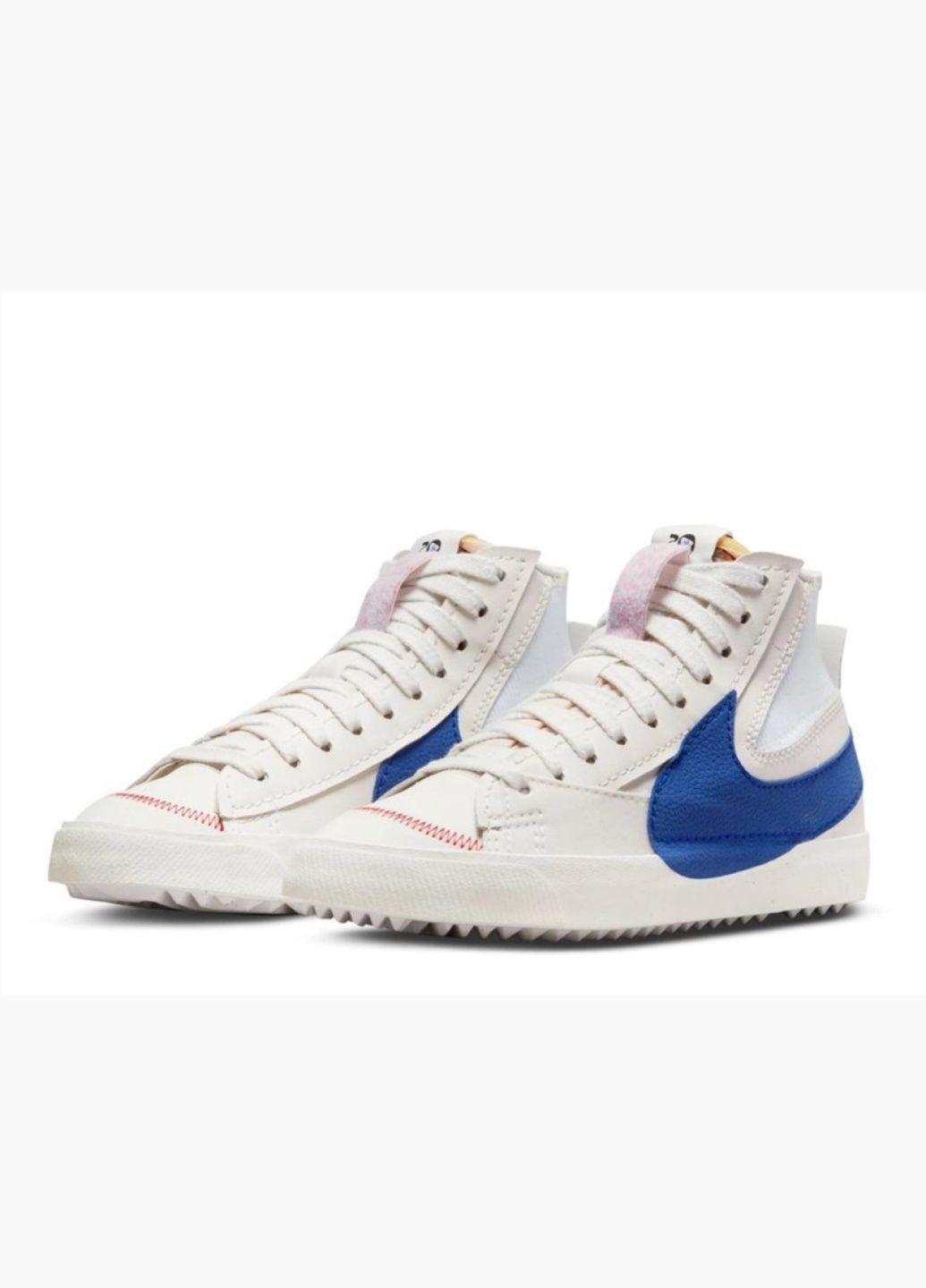 Білі кросівки чоловічі blazer 77 jumbo white dr9868-002 Nike
