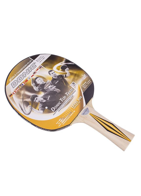 Ракетка для настольного тенниса Donic Level 300 MT-705031 Черно-красный, (60508590) FDSO (322735543)