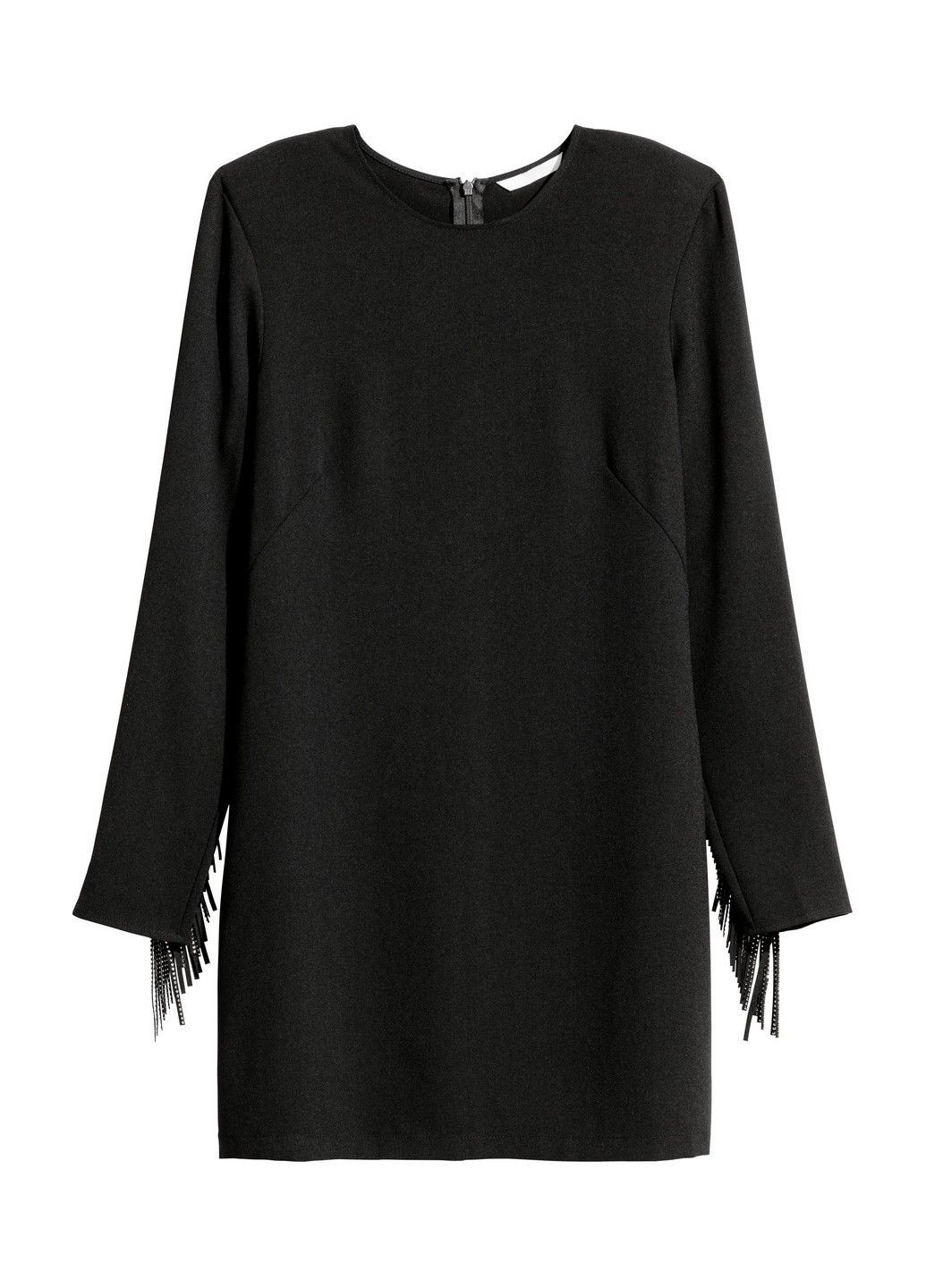 Чорно-білий кежуал сукня H&M однотонна