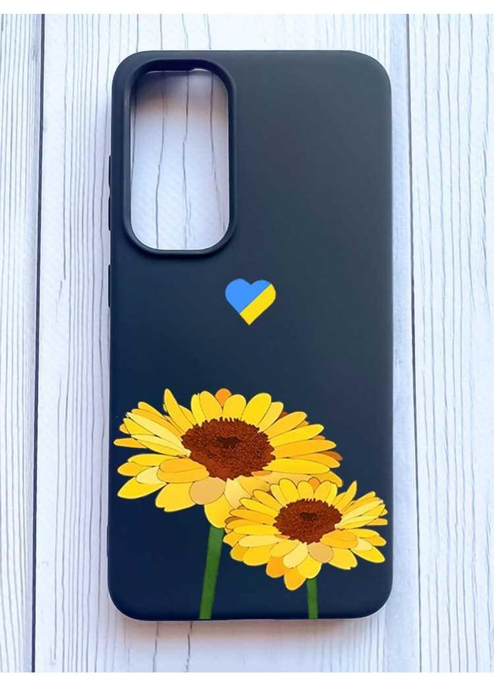 Матовый чехол на Samsung Galaxy A35 (A356) Желтые цветы (принт 364) Creative (355388204)