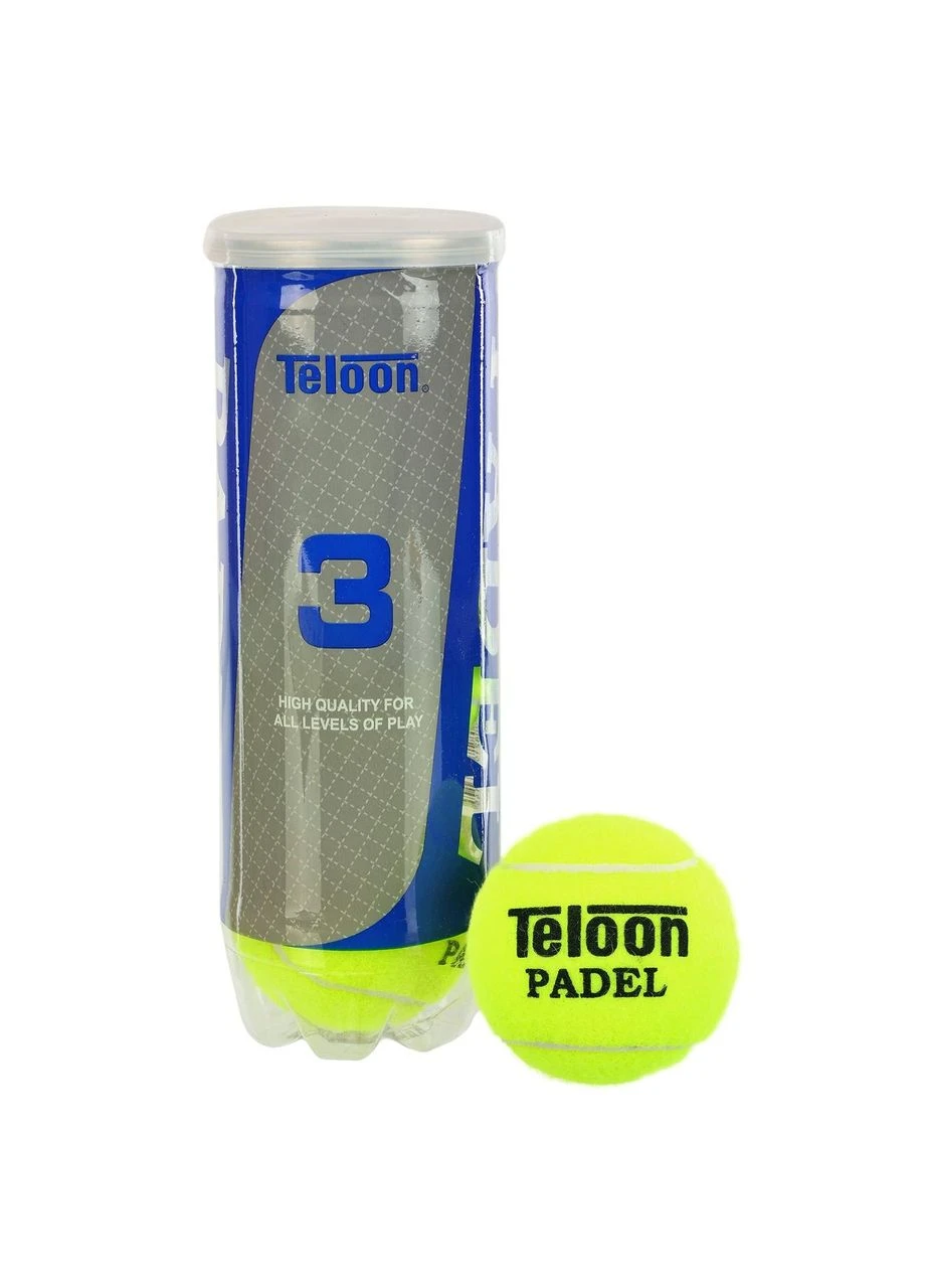 Набор мячей для падел-тенниса TELOON PADEL PRO+ 3 шт. (WZPA818003-PADEL) Zelart (331890547)