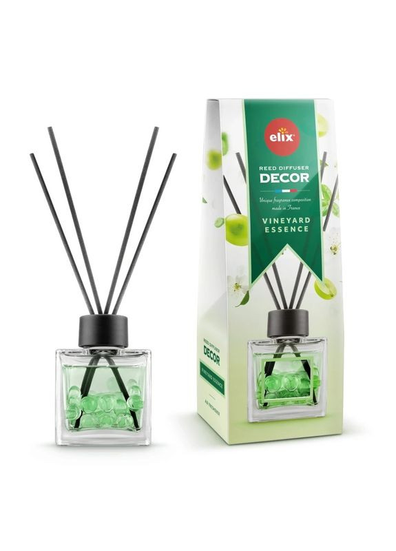 Аромадифузор Vineyard esence з тростиною,кульками 100мл Elix (360544509)