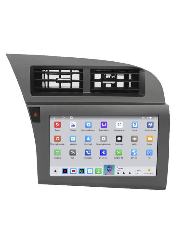 Штатная магнитола 9" для Audi A6 III (C6) Рестайлинг 2008-2011 4/64 QLED CarPlay 4G GPS 360 Prime 1 шт. Lesko (336199677)