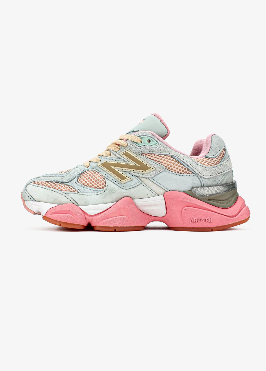 Кросівки жіночі New Balance 9060 beige pink gray | Нью Беланс 9060 бежеві рожеві сірі No Brand бежеві всесезони (313653552)