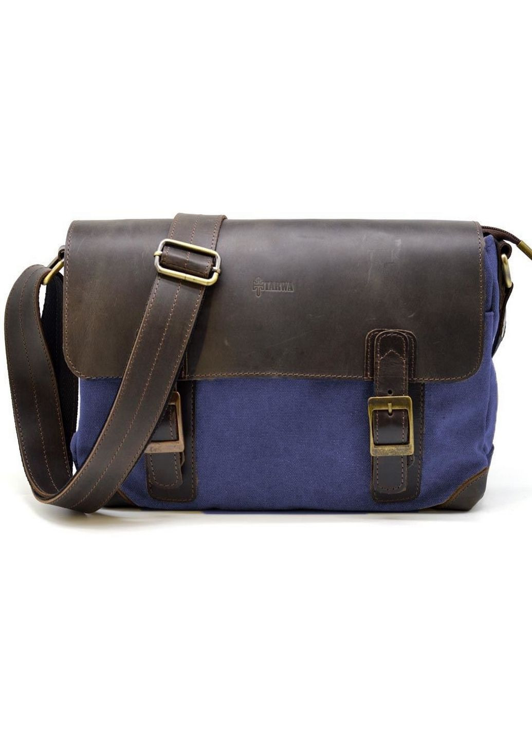 Чоловіча шкіряна сумка через плече 33х22х8 см TARWA (315869125)