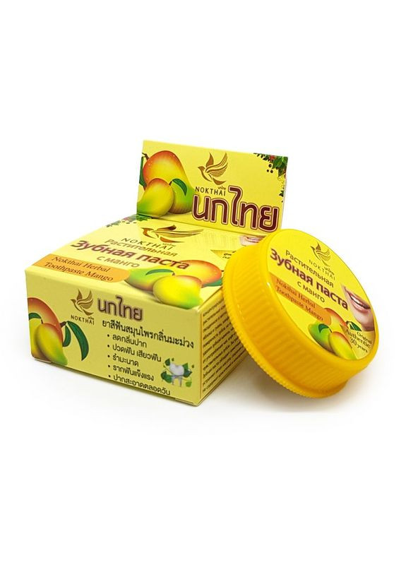 Зубна паста з екстрактом манго 25 г Nokthai (8857123292780) 5 Star cosmetics (317414156)