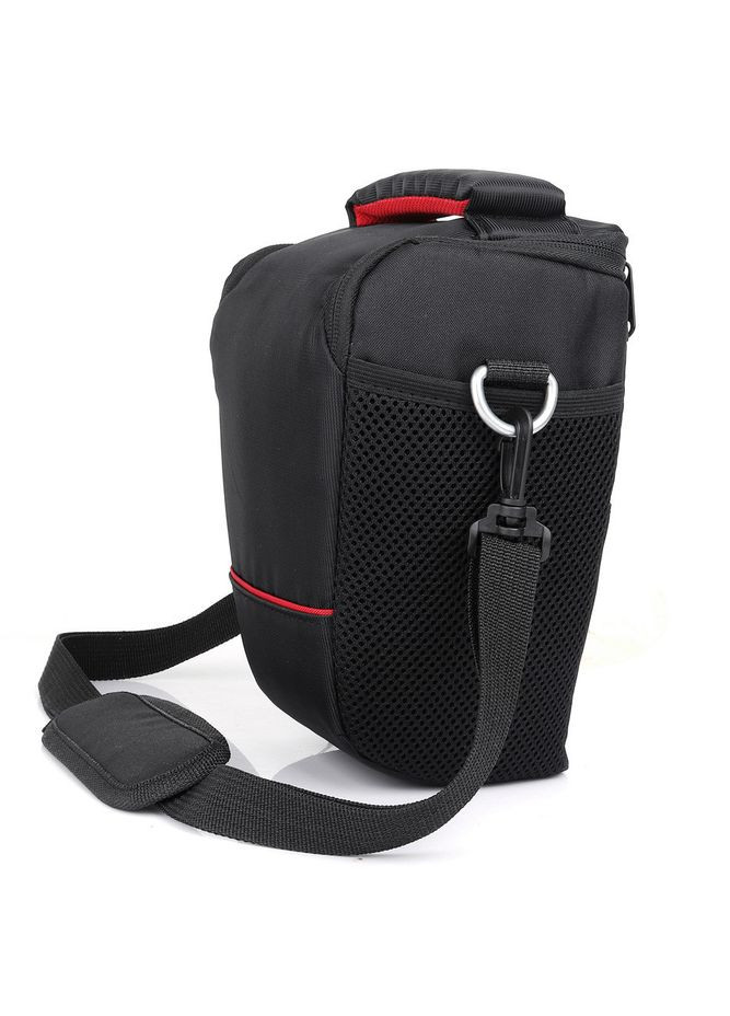 Сумка для фотоапарата універсальна протиударна чорна з червоним ( код: IBF060BR ) Digital (324787612)