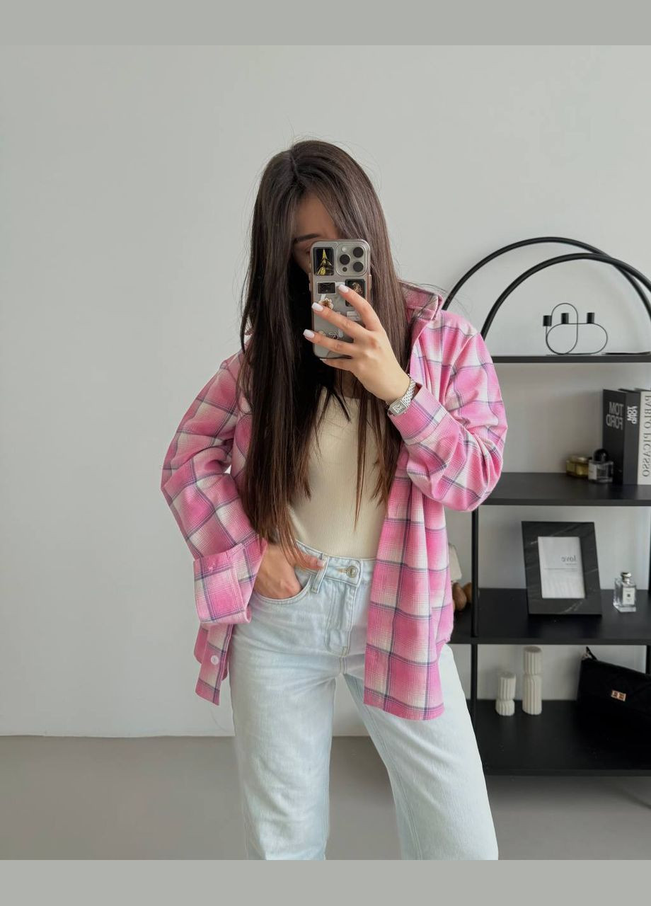 Жіноча сорочка в клітинку Україна (325220334)