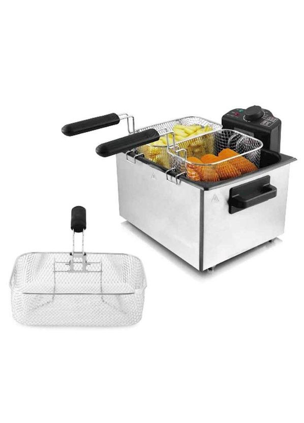 Фритюрниця WJ801 електрична на 5 літрів, професійна Sokany (368767203)