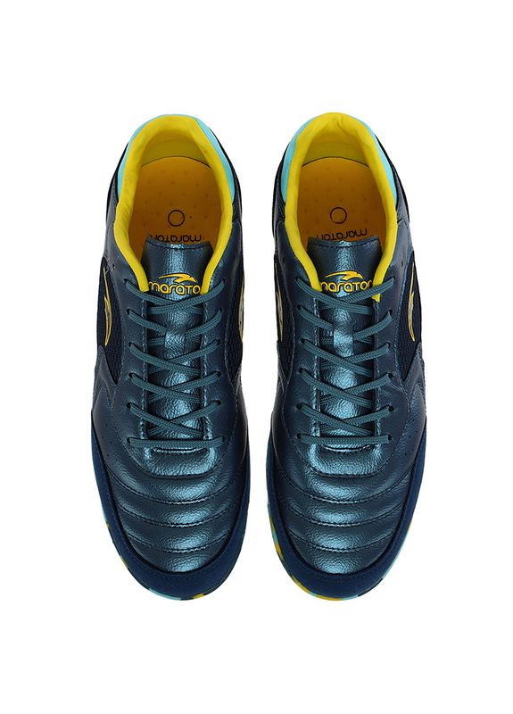 Цветные обувь для футзала мужская 230424 темно-синий (57446003) Maraton