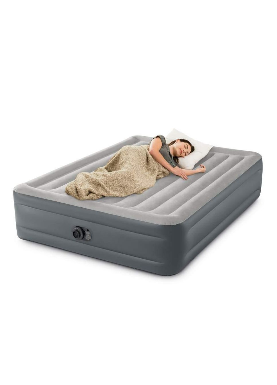 Надувне ліжко 203 x 152 x 46 см 64126 ESSENTIAL Intex (344559403)