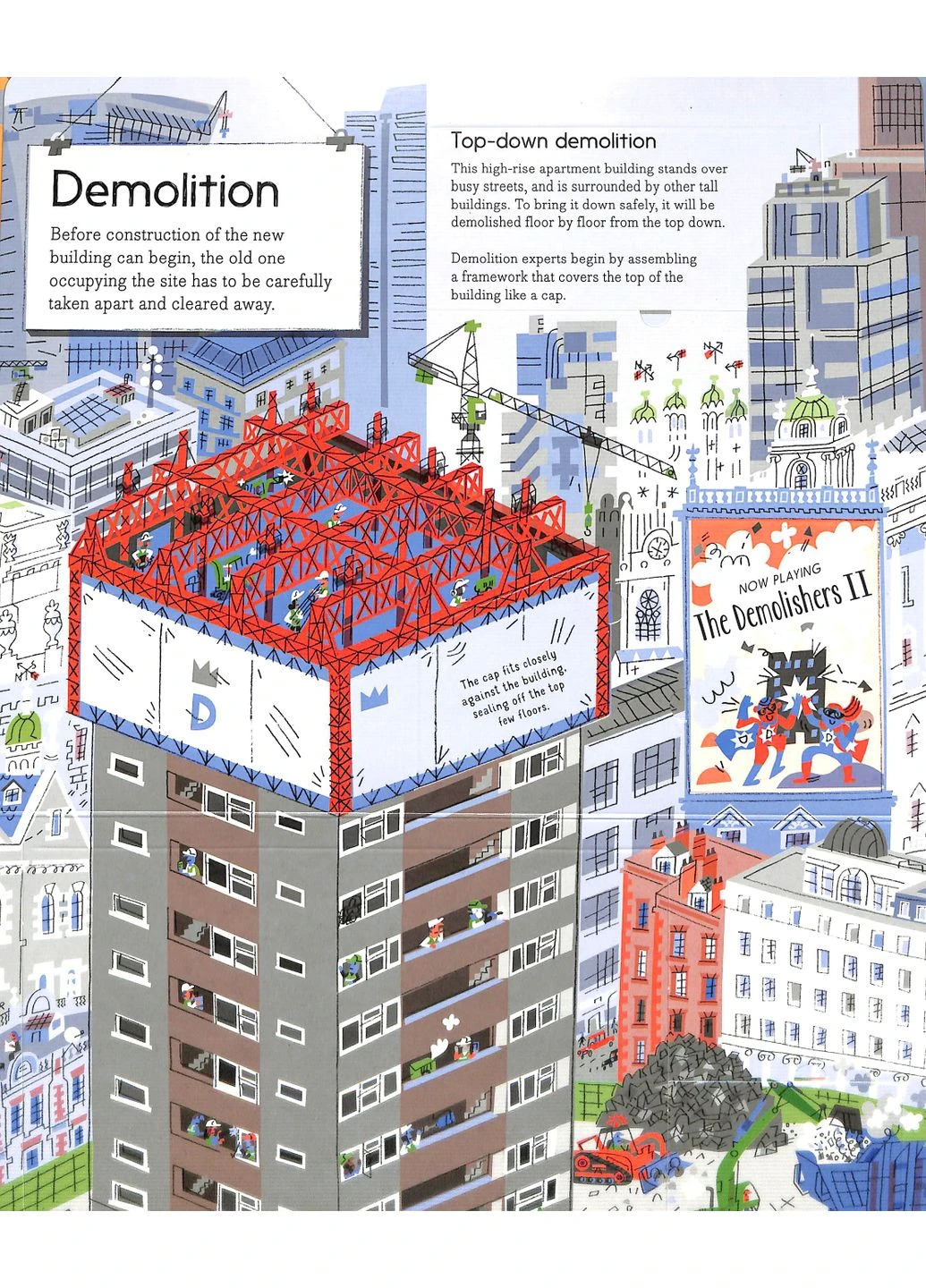 Lift-the-Flap. Construction and Demolition Usborne Publishing (370108589)