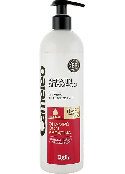 Кератиновий шампунь Cameleo Shampoo 250ml (184617-156733) Delia (368631796)