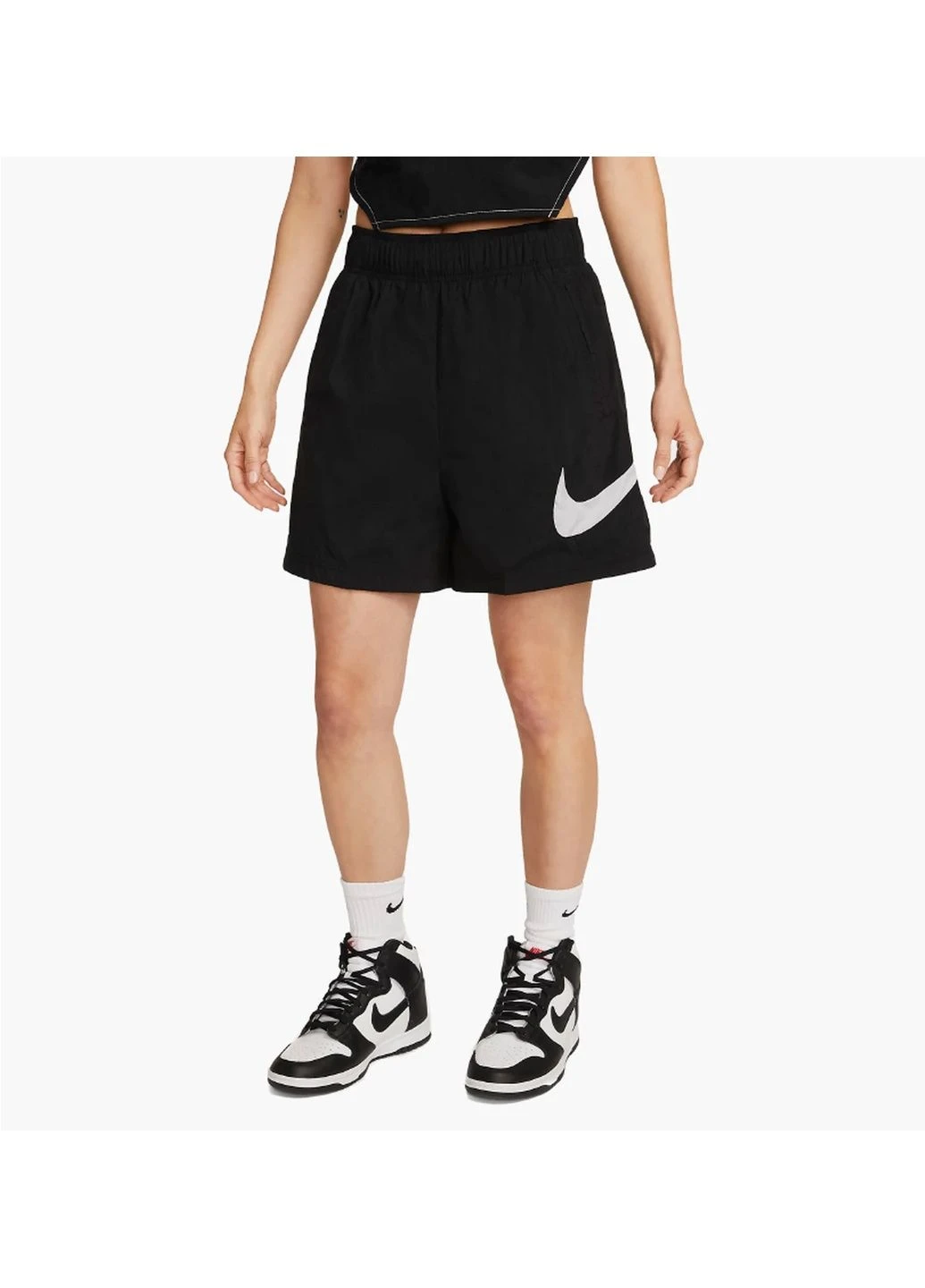 Шорты женские Sportswear Essential Black Dm6739-010 Nike (382250039)