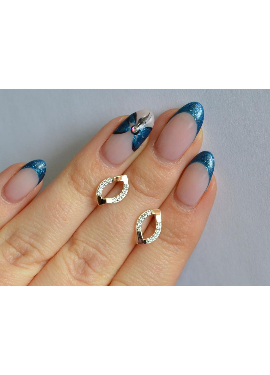 Серьги-гвоздики из серебра Silver Style (367113198)