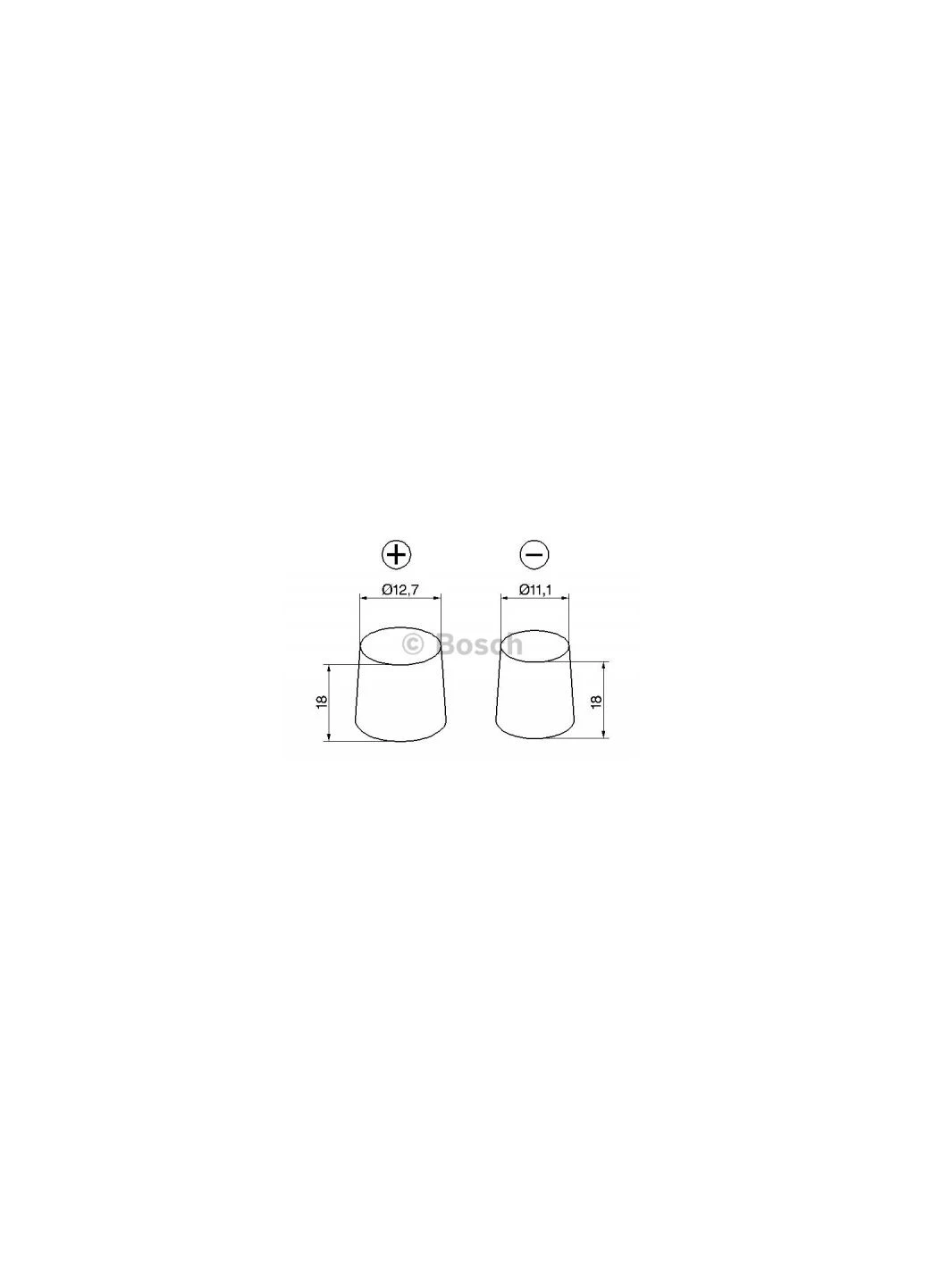 Акумулятор автомобільний 45А (0 092 S40 200) Bosch 45А (370892249)