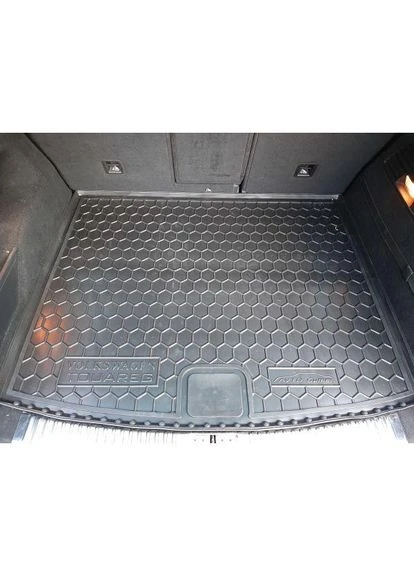 Килимок в багажник поліуретановий для Volkswagen 2010 2-х зон. клімат-контроль Avto-Gumm Touareg (360618274)