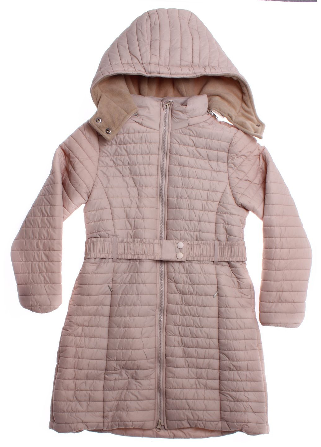 Бежевое демисезонное Пальто 3425 Verscon