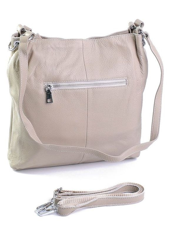 Сумка кожаная женская Шопер из натуральной кожи функциональная Коричневая NIUNIU (322399554)