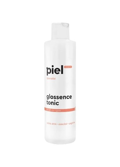 Тонік для обляччя з AHA і азелаіновою кислотами Glossence Tonic 250ml (1459852-34921646) Piel Cosmetics (368644919)