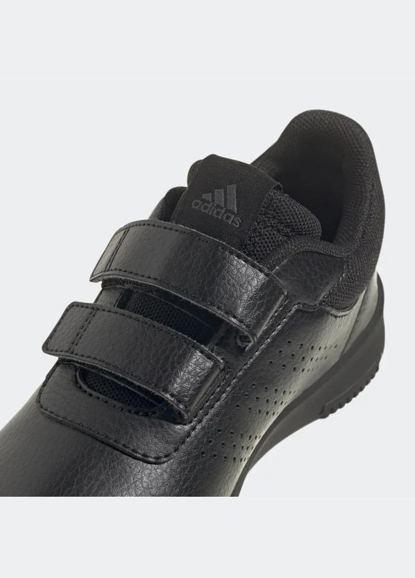Черные всесезон кроссовки kids tensaur sport core black/core black/grey six р.10.5-28-18см adidas