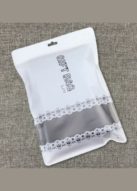 Зіп-пакети зі струнним замком zip-lock зип-лок універсальні Gift Bag L 17,5 см х 27,5 см PTR No Brand (317769391)