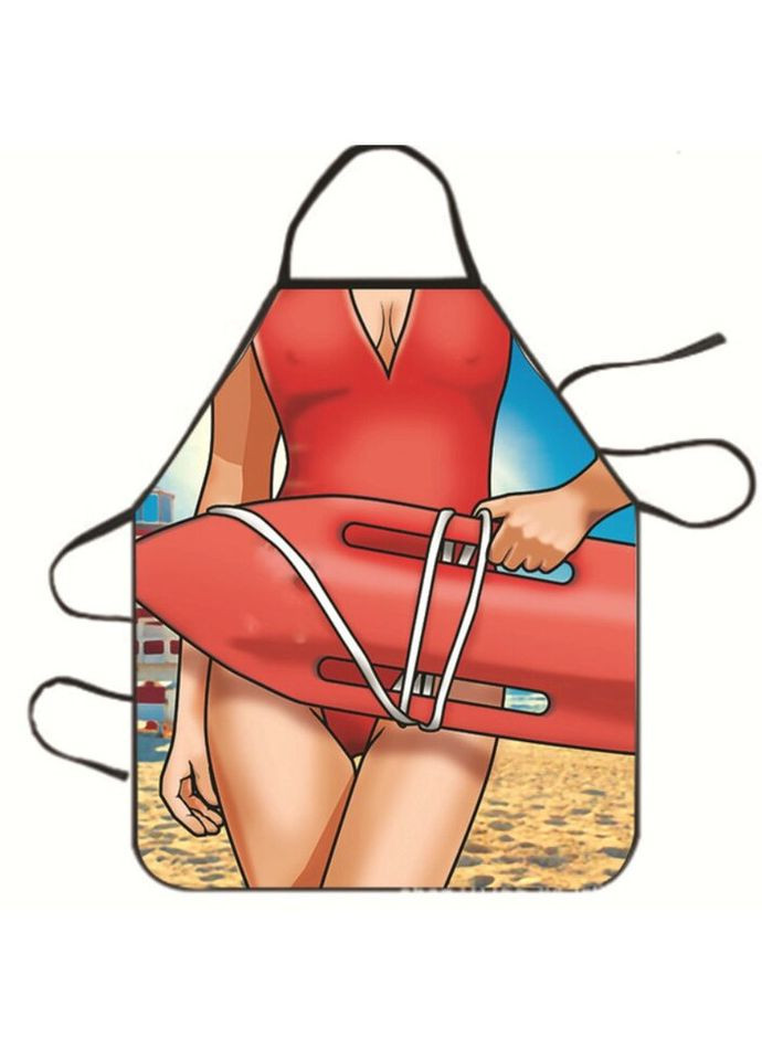 Фартух з приколом Леді рятувальник 5575 71х54,5х0,2 см Fashion (336148042)