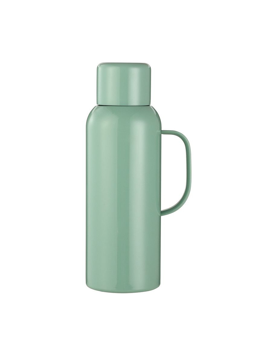 Термос 820 мл із клапаном та з датчиком температури, м'ятний No Brand (332211653)