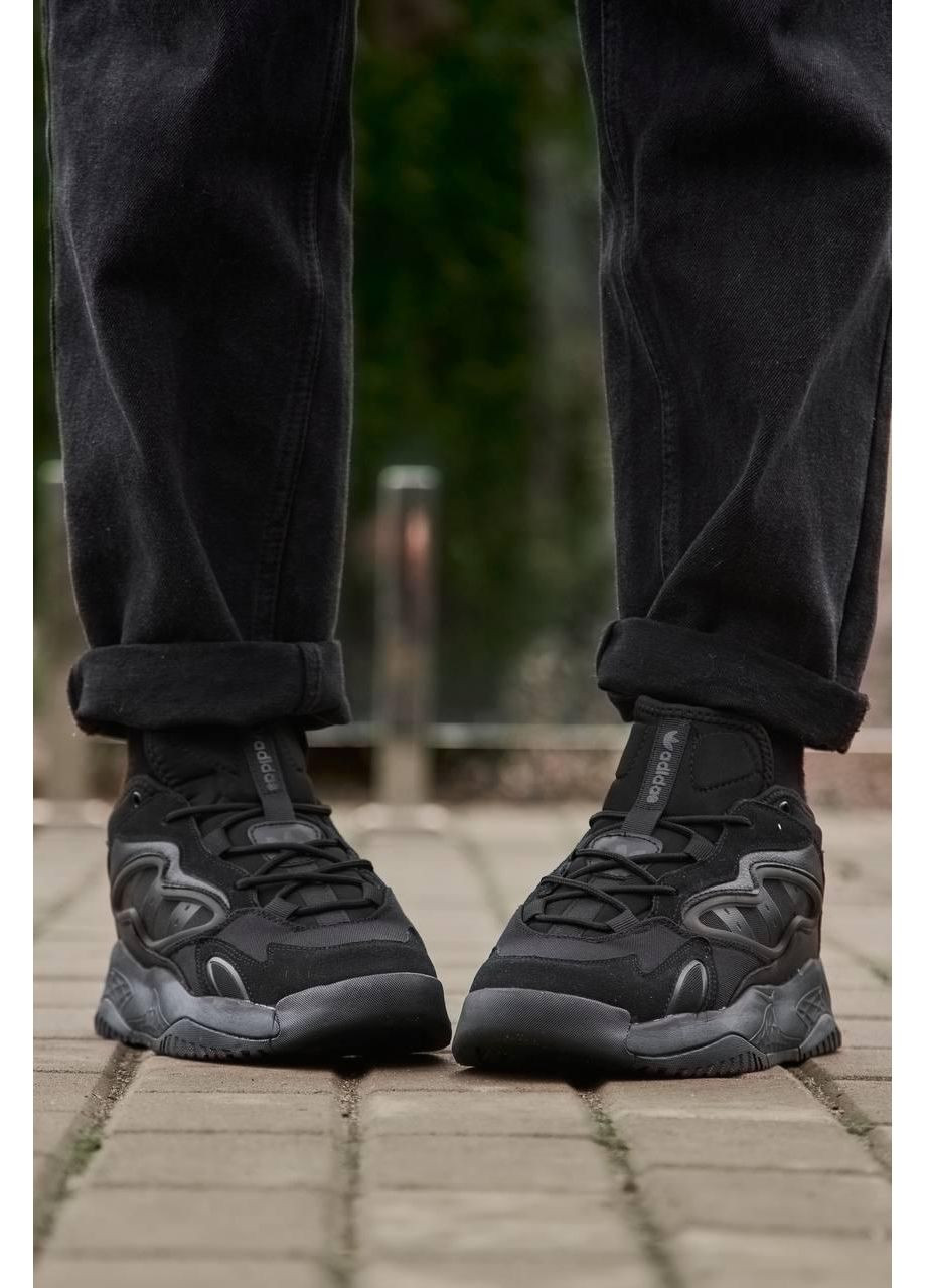 Черные демисезонные кроссовки мужские adidas streetball ii black адидас No Brand