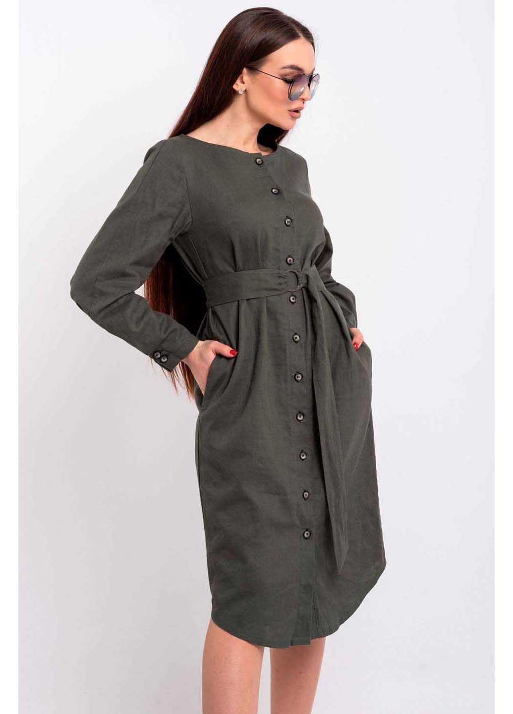 Оливкова (хакі) сукня Ри Мари