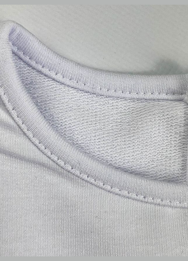 Біла трикотажна сукня для дівчинки Mevis (315479241)