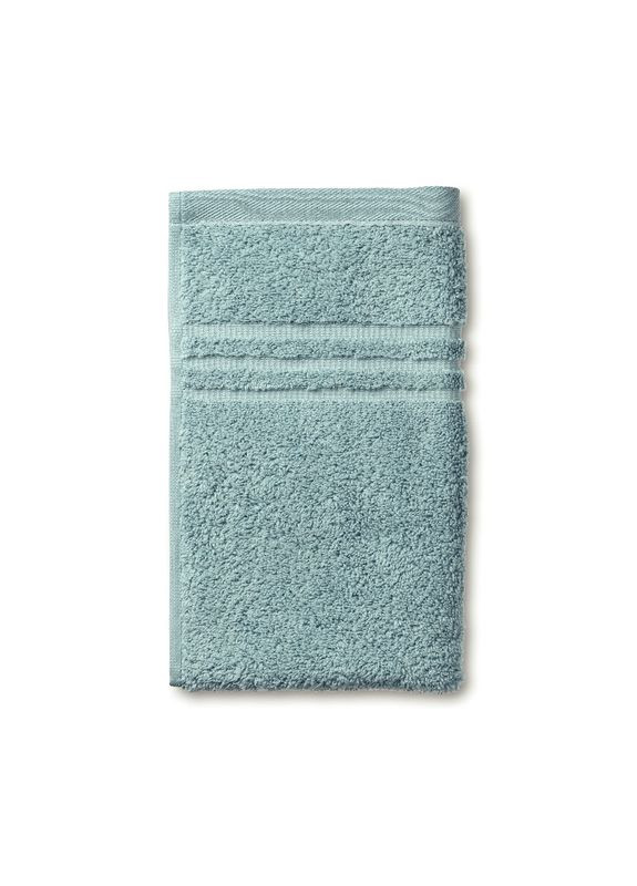 Рушник для рук Leonora 23457 30х50 см синій туман Kela комбінований