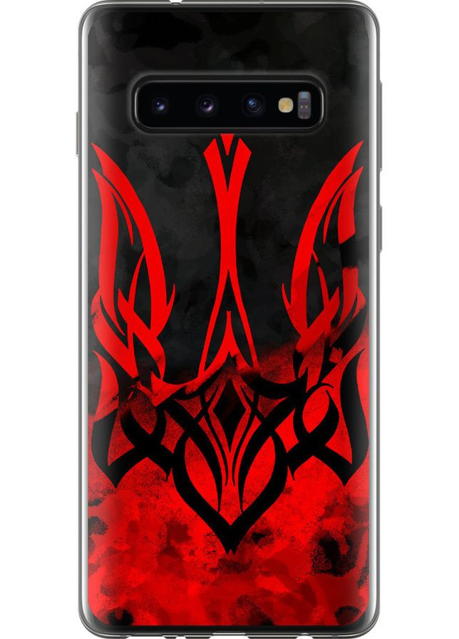 Силиконовый чехол 'Герб Украины v2' для Endorphone Samsung Galaxy S10 (257953057)