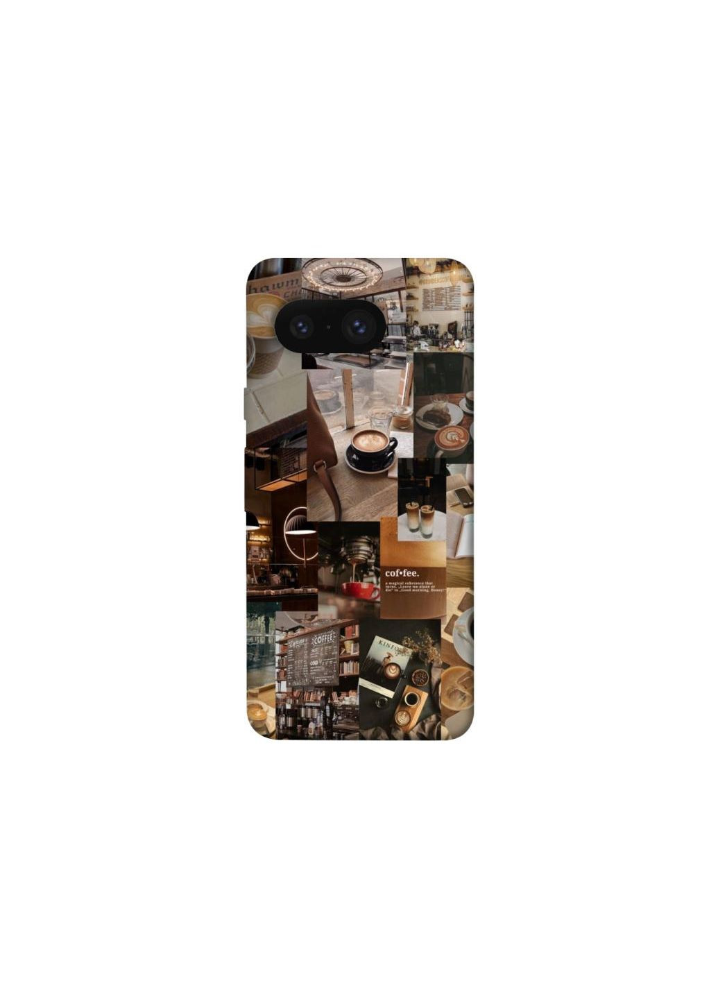 Чехол на Google Pixel 8 Coffee collage ver.2 Frontalka (355323316)