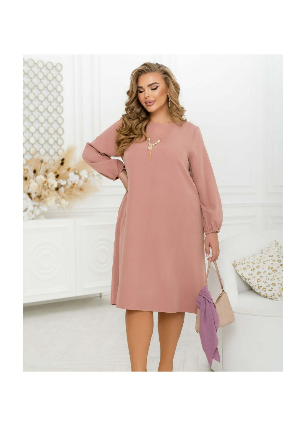 Розовое платье Liton