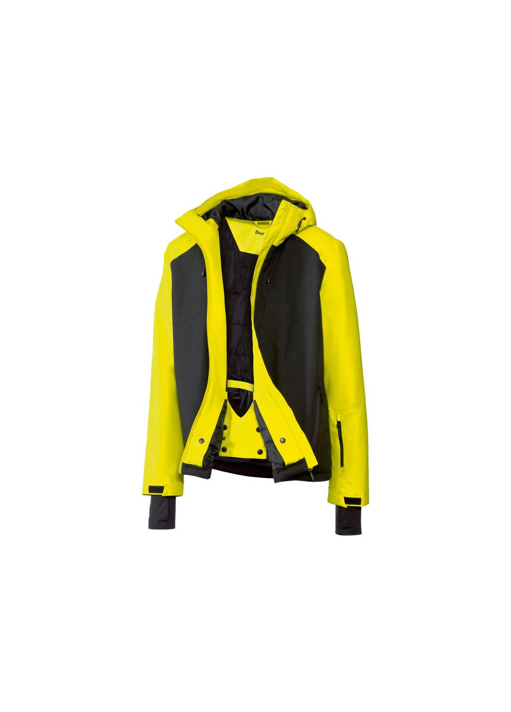 Термо-куртка лижна мембранна (3000мм) для чоловіка BIONIC-FINISH® ECO 363751 чорний Crivit (268463752)