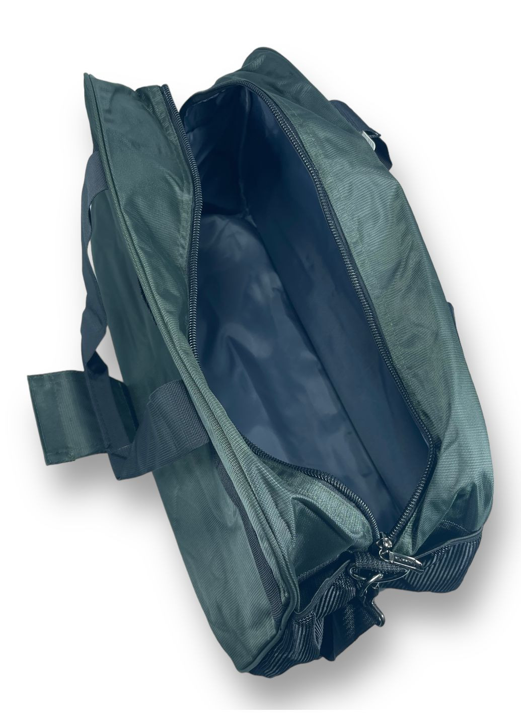 Дорожня сумка, 45 л, 1 відділення, 1 додаткове відділення, 2 бокові сітчасті кишені, розмір: 58*34*23 см, зелена Filippini (285814934)