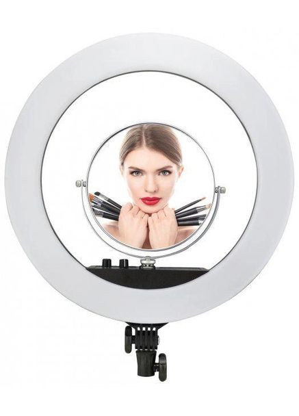 Селфи-кольцо LED лампа RL-18 II 55W USB WiFi Bluetooth 45см с зеркалом и пультом (1892278394) No Brand (336545997)