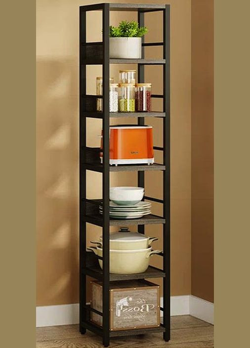 Стелаж кухонний з дерева Сенека венге-мокко (СТА-02181210) No Brand (327844623)