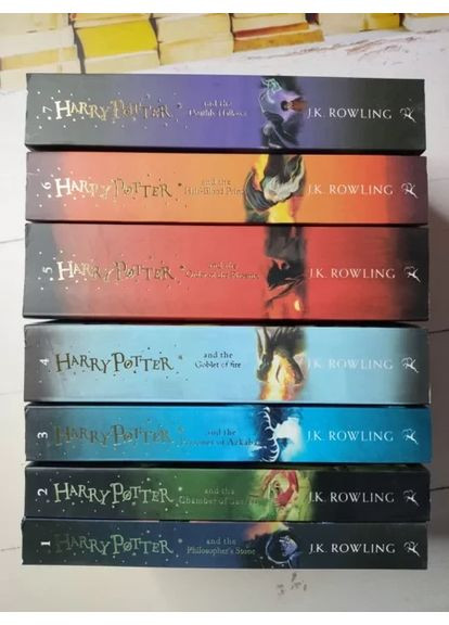 Книга. Harry Potter. комплект из 7 книг на английском языке.(подарочный) джоан роулинг, j. k. rowling No Brand (352780999)
